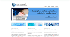 Desktop Screenshot of cometworld.net